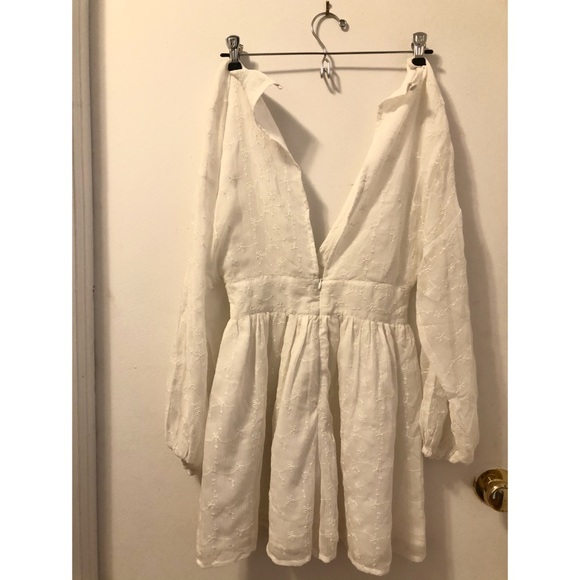 NWOT ASOS White Flowy Romper - Picture 5 of 5